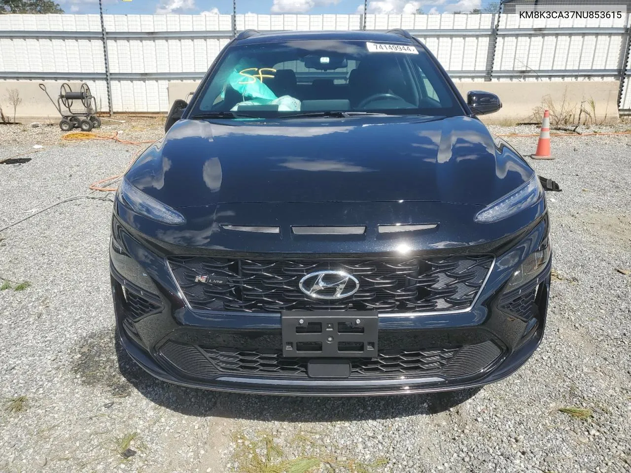 2022 Hyundai Kona N Line VIN: KM8K3CA37NU853615 Lot: 74149944