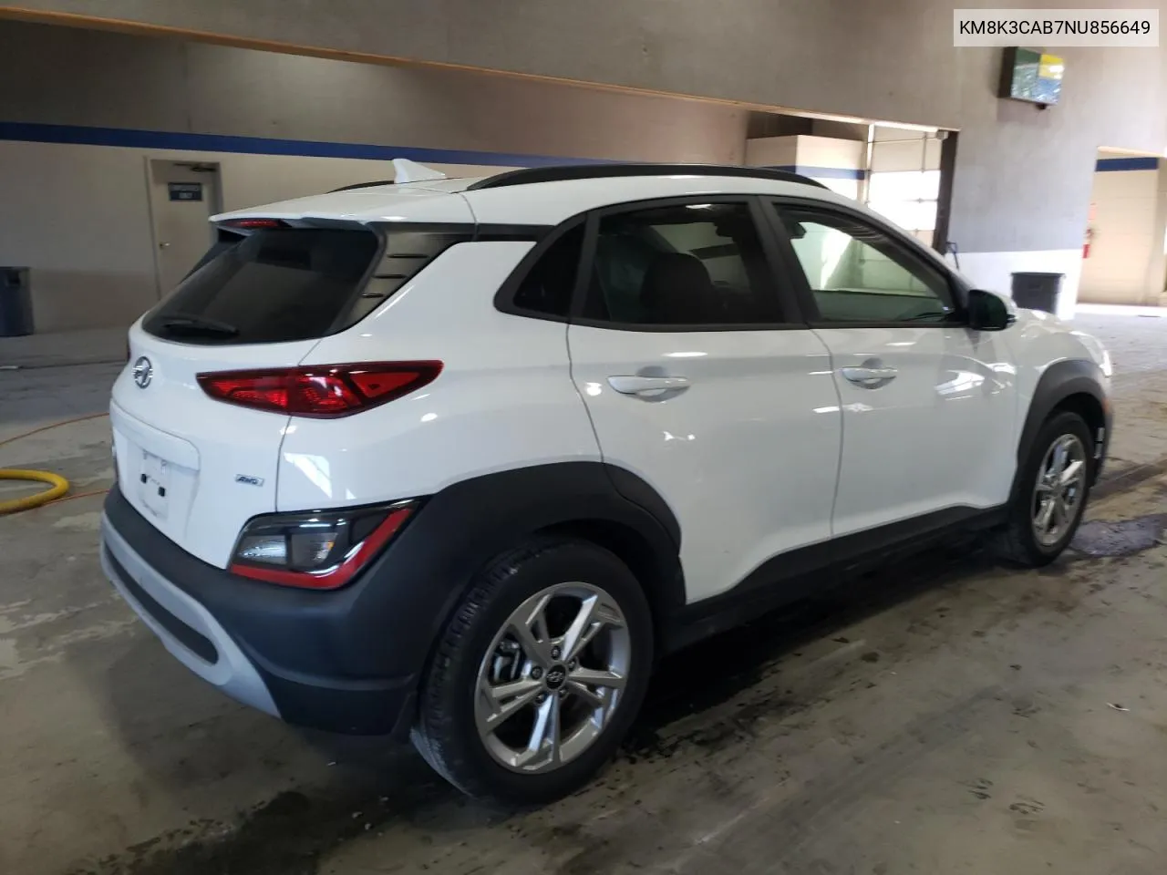 2022 Hyundai Kona Sel VIN: KM8K3CAB7NU856649 Lot: 75470124