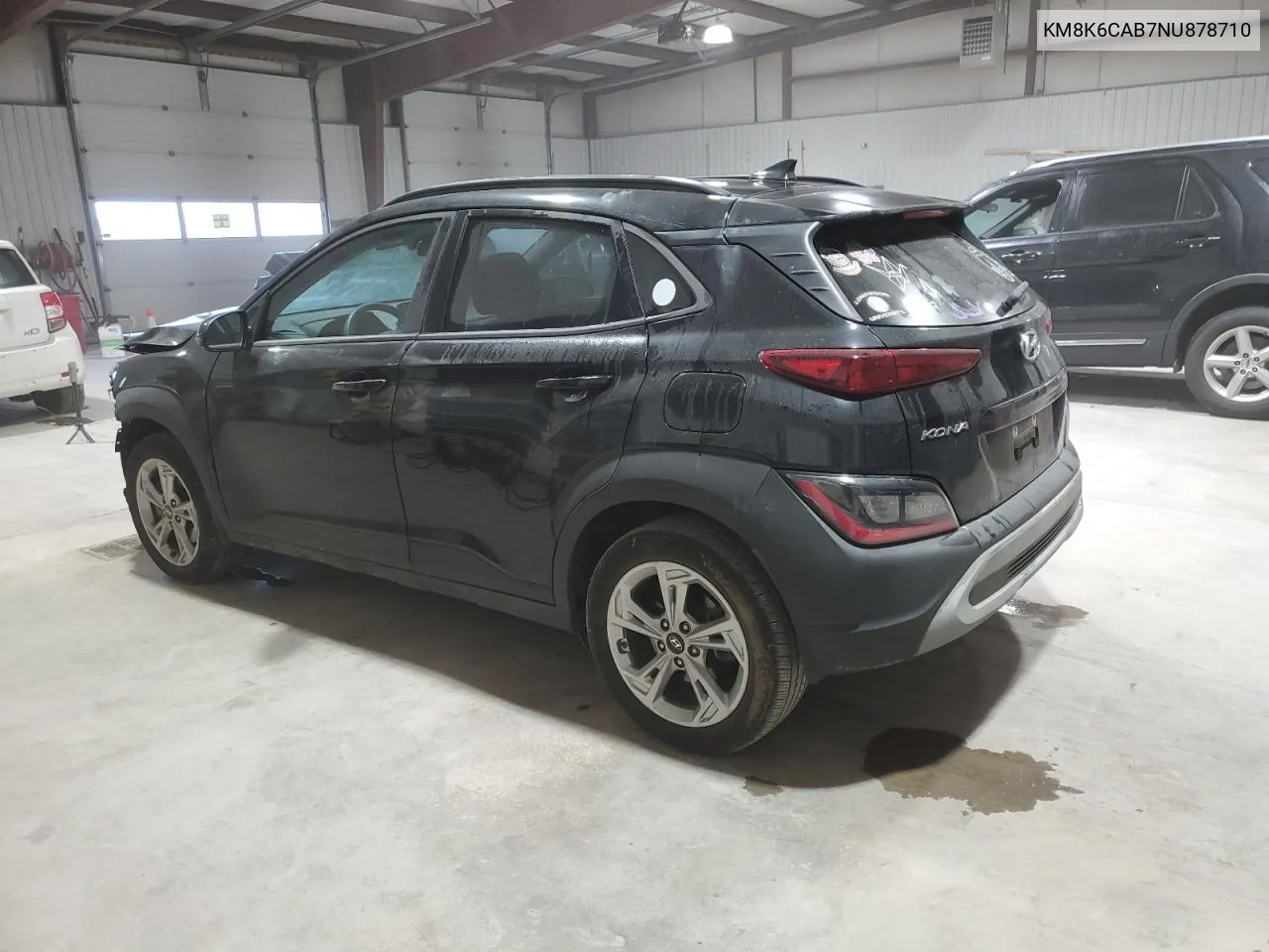 2022 Hyundai Kona Sel VIN: KM8K6CAB7NU878710 Lot: 76248704