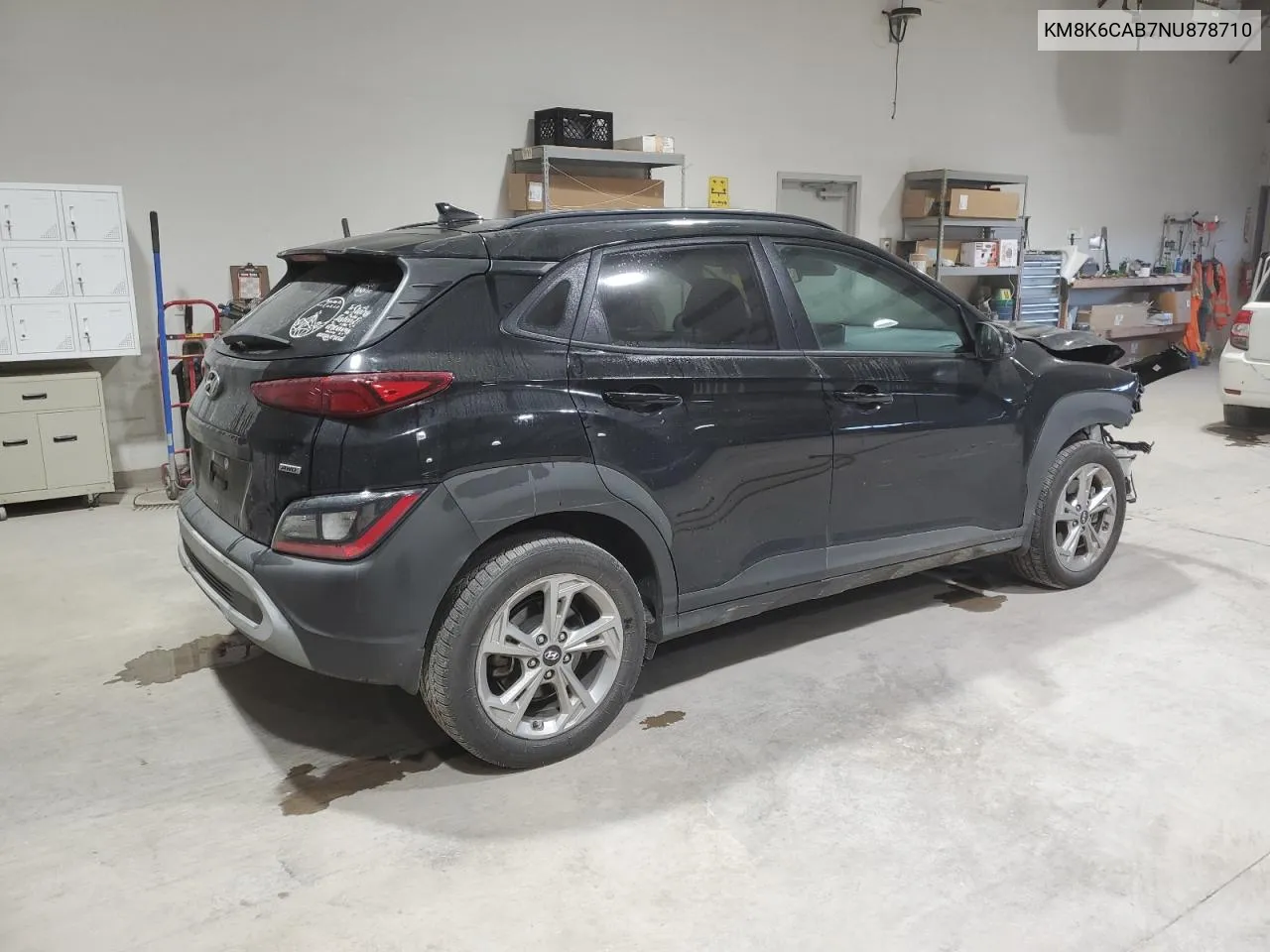 2022 Hyundai Kona Sel VIN: KM8K6CAB7NU878710 Lot: 76248704