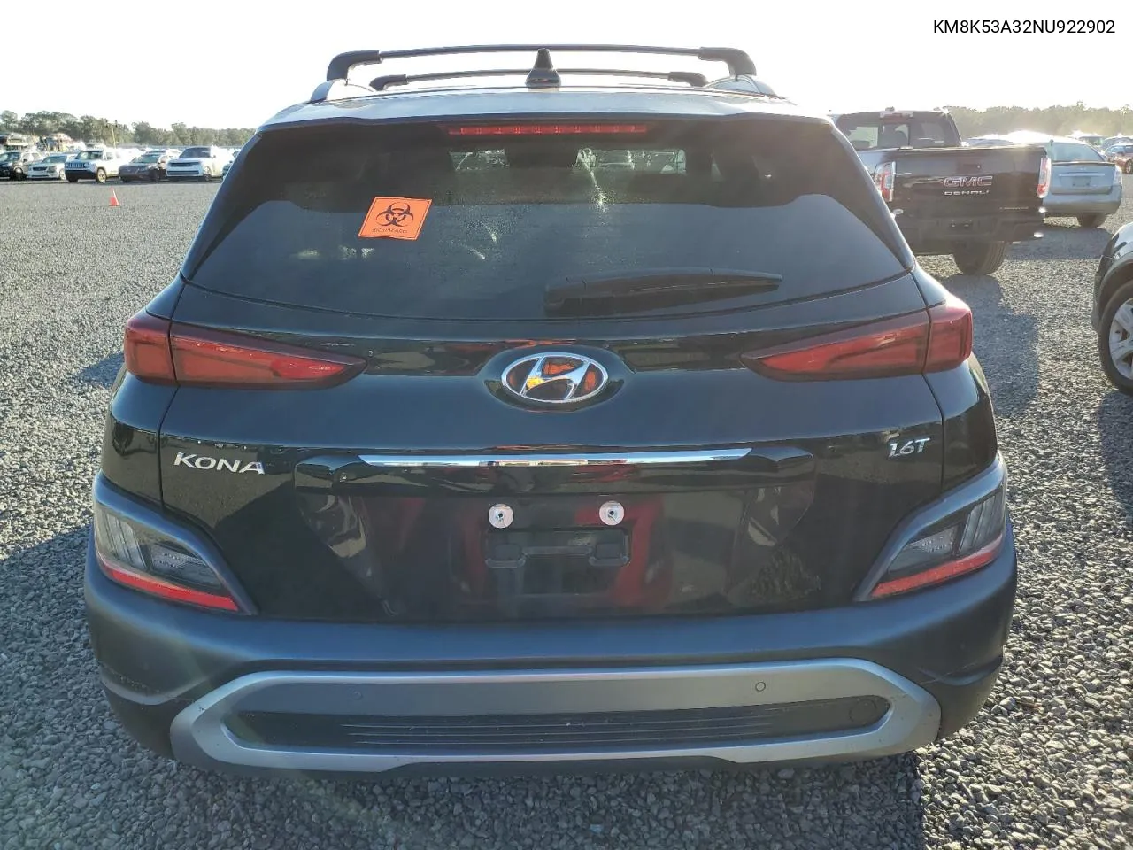 2022 Hyundai Kona Limited VIN: KM8K53A32NU922902 Lot: 76345284