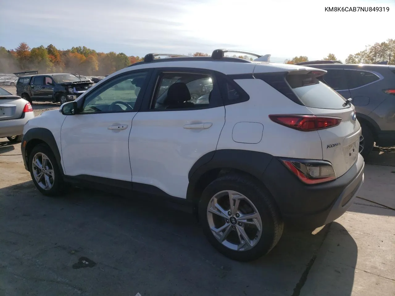 2022 Hyundai Kona Sel VIN: KM8K6CAB7NU849319 Lot: 76716844