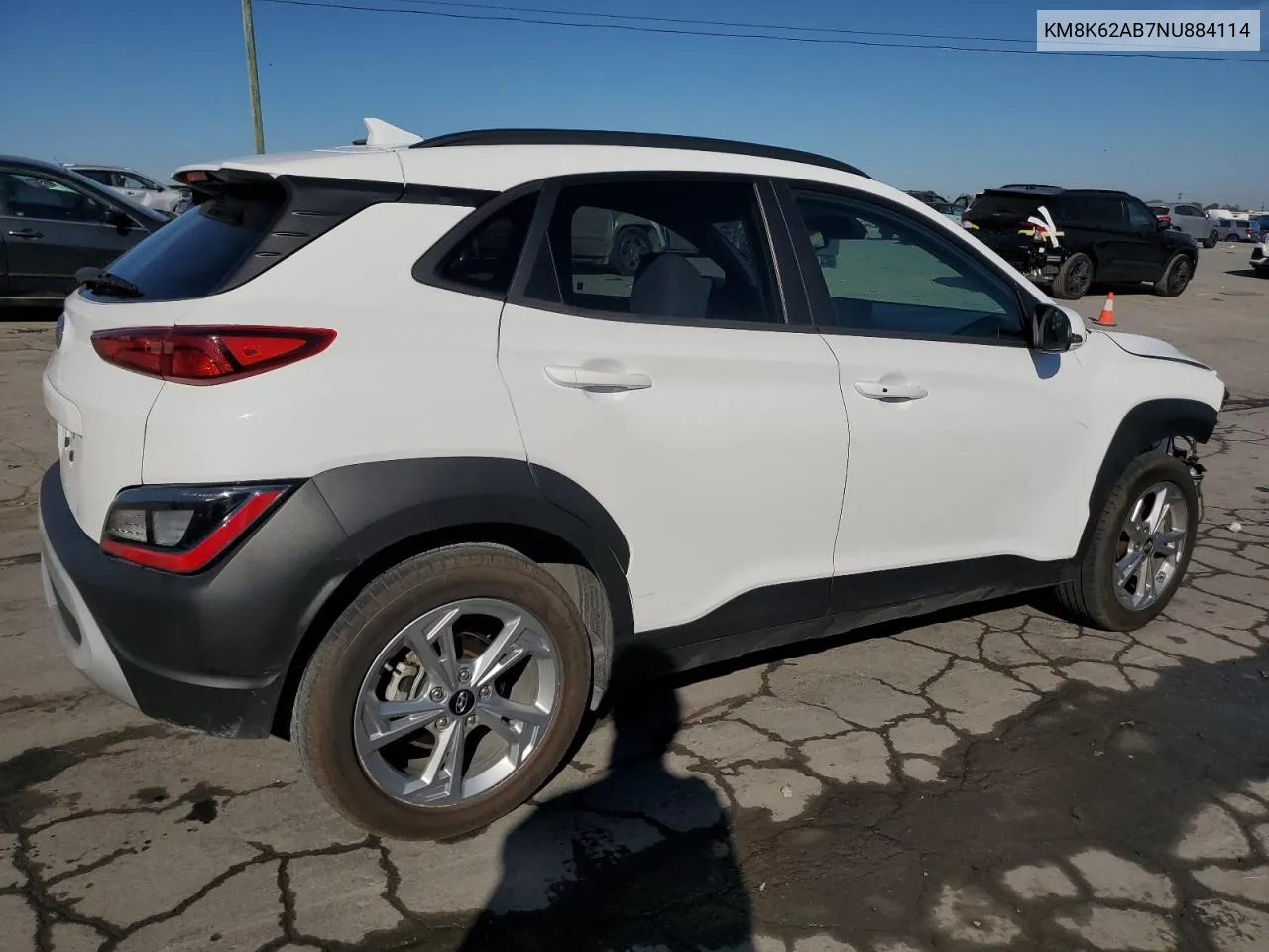 KM8K62AB7NU884114 2022 Hyundai Kona Sel