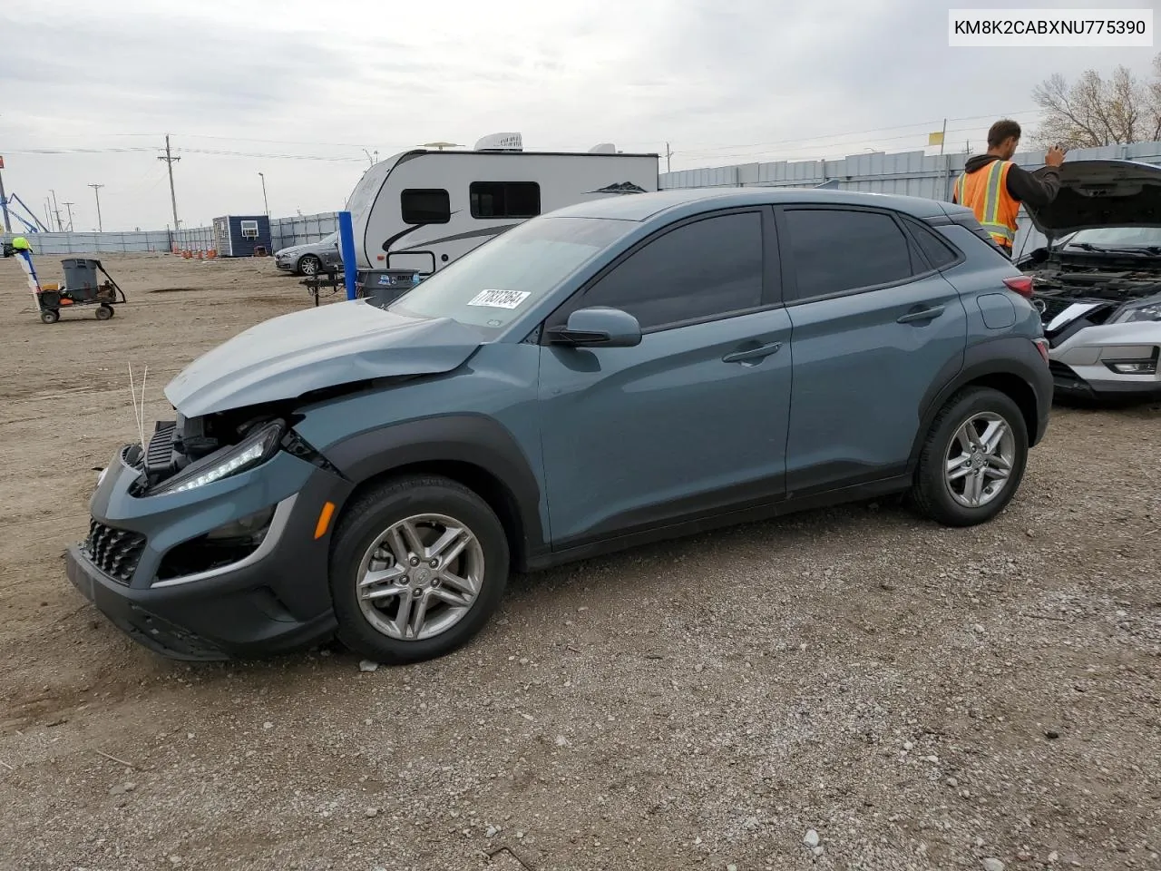 KM8K2CABXNU775390 2022 Hyundai Kona Sel