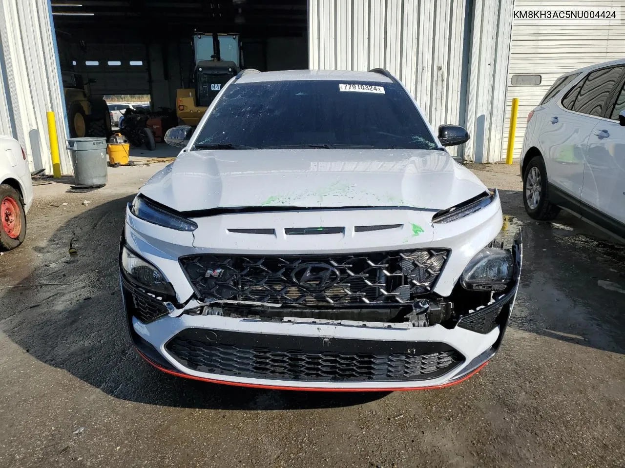 2022 Hyundai Kona N Base VIN: KM8KH3AC5NU004424 Lot: 77910324