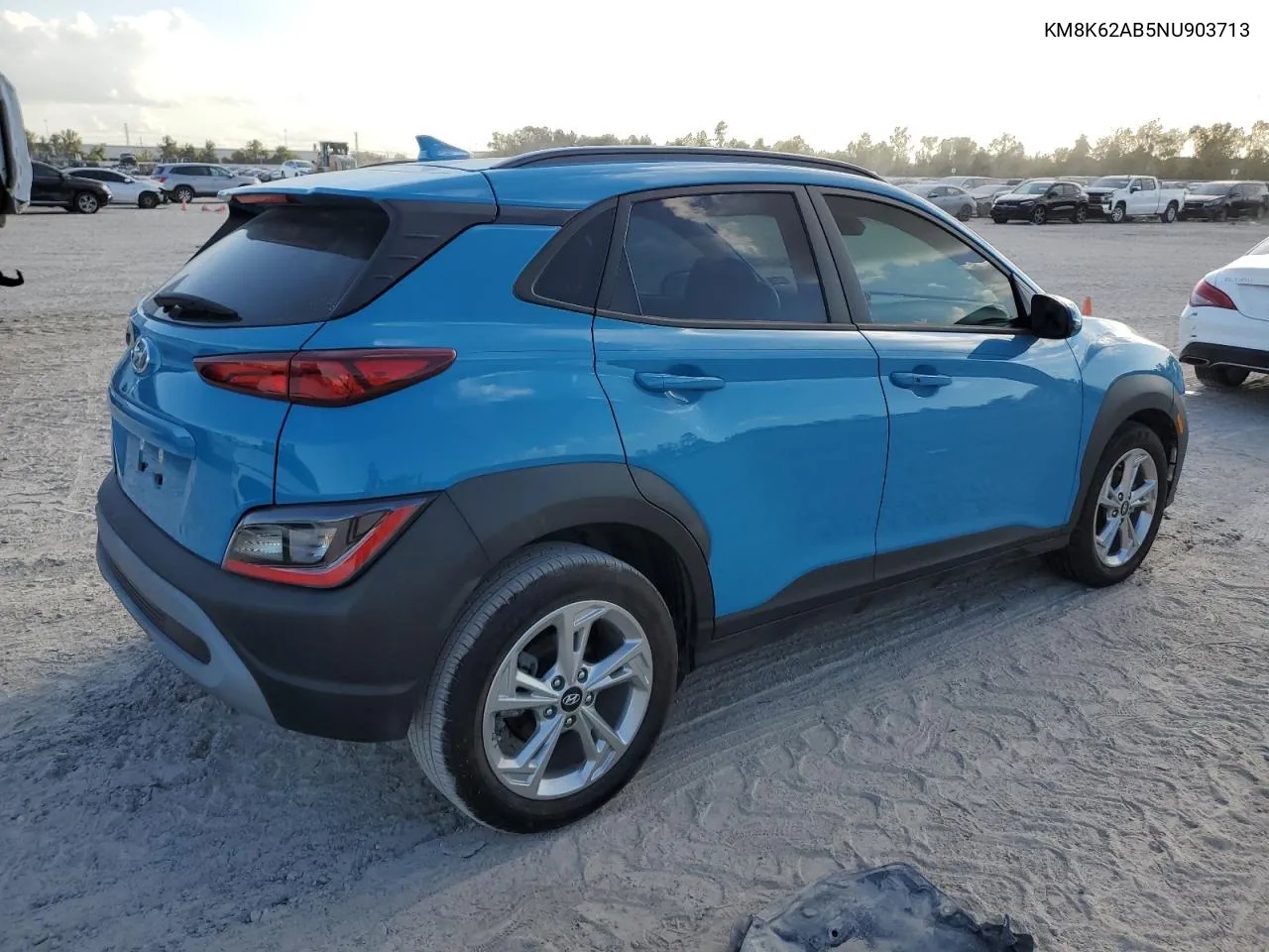 2022 Hyundai Kona Sel VIN: KM8K62AB5NU903713 Lot: 78148264