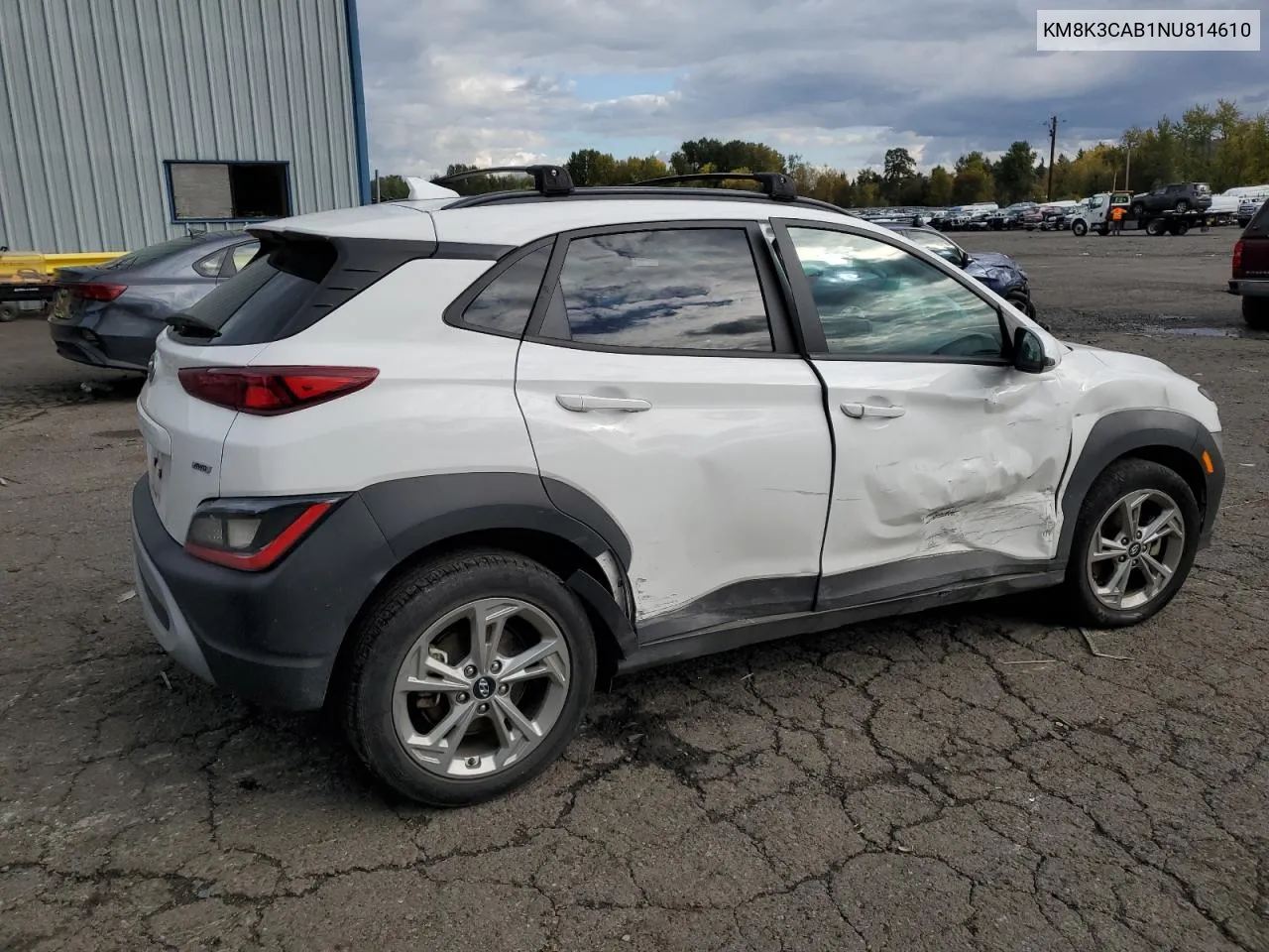 KM8K3CAB1NU814610 2022 Hyundai Kona Sel