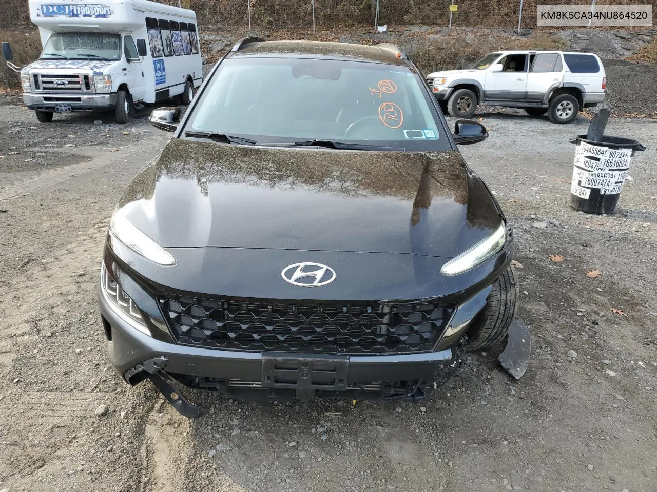 2022 Hyundai Kona Limited VIN: KM8K5CA34NU864520 Lot: 78517684