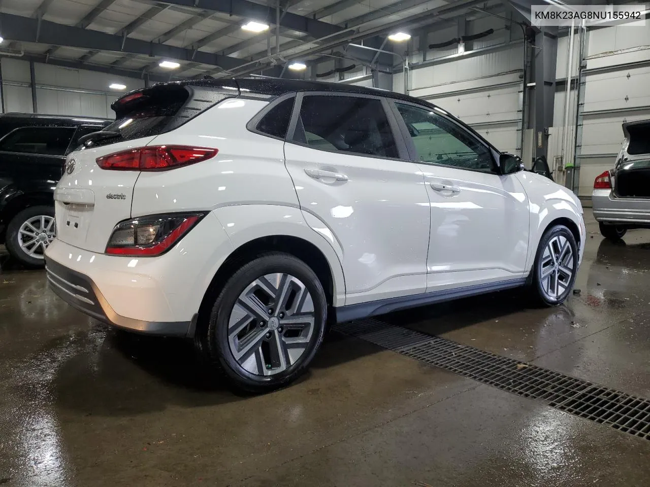 2022 Hyundai Kona Sel VIN: KM8K23AG8NU155942 Lot: 79209524