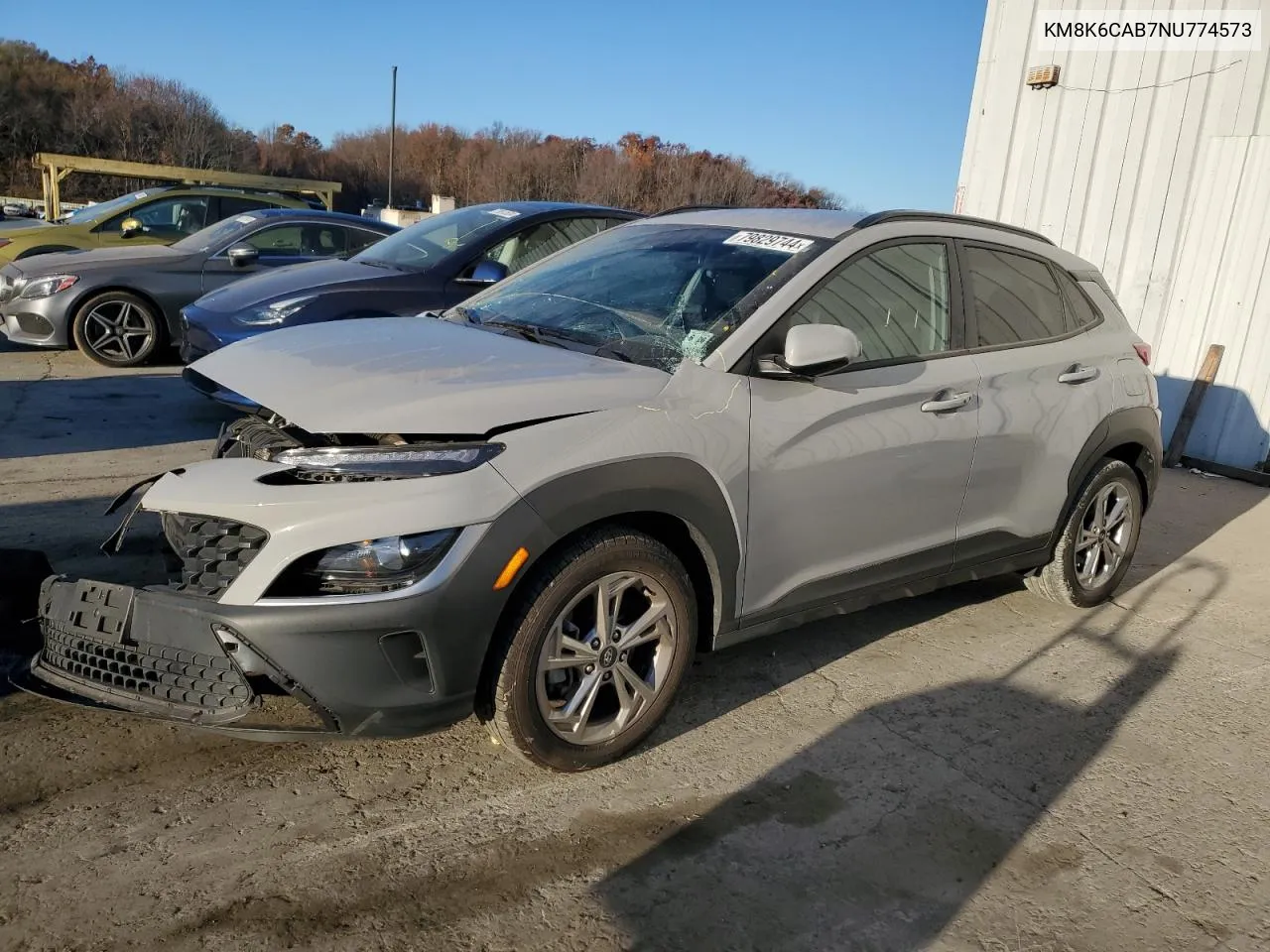 KM8K6CAB7NU774573 2022 Hyundai Kona Sel