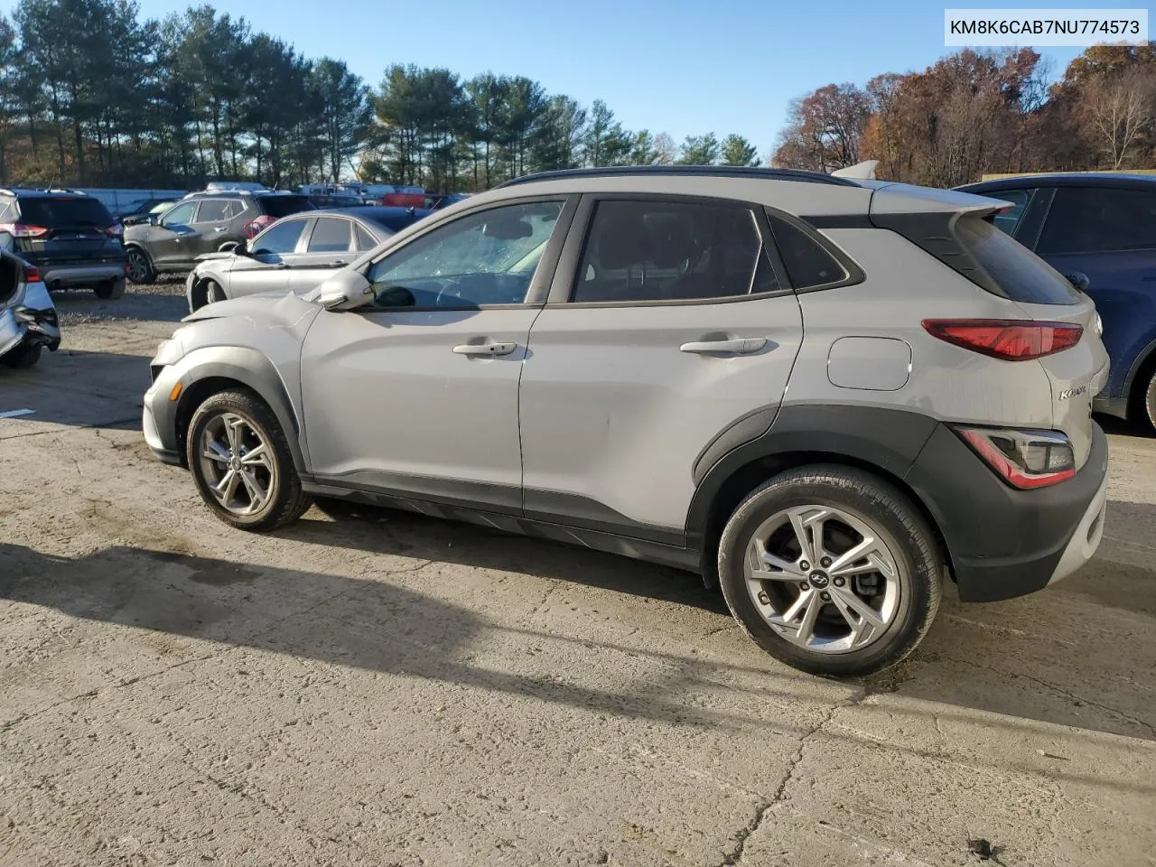 KM8K6CAB7NU774573 2022 Hyundai Kona Sel