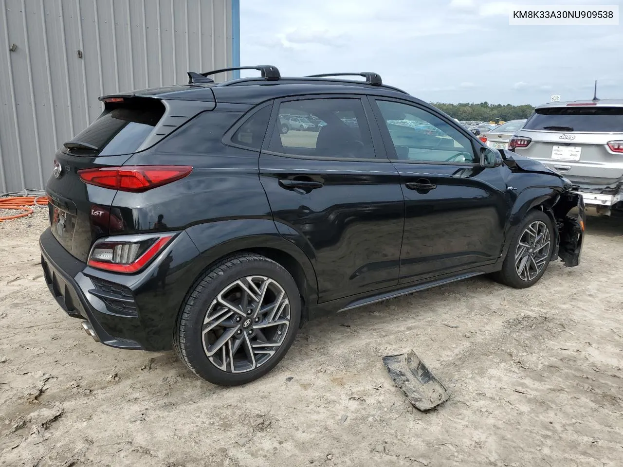 2022 Hyundai Kona N Line VIN: KM8K33A30NU909538 Lot: 80273334