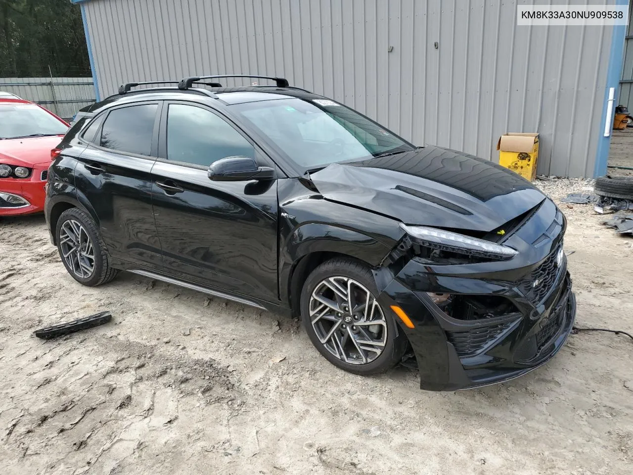 2022 Hyundai Kona N Line VIN: KM8K33A30NU909538 Lot: 80273334