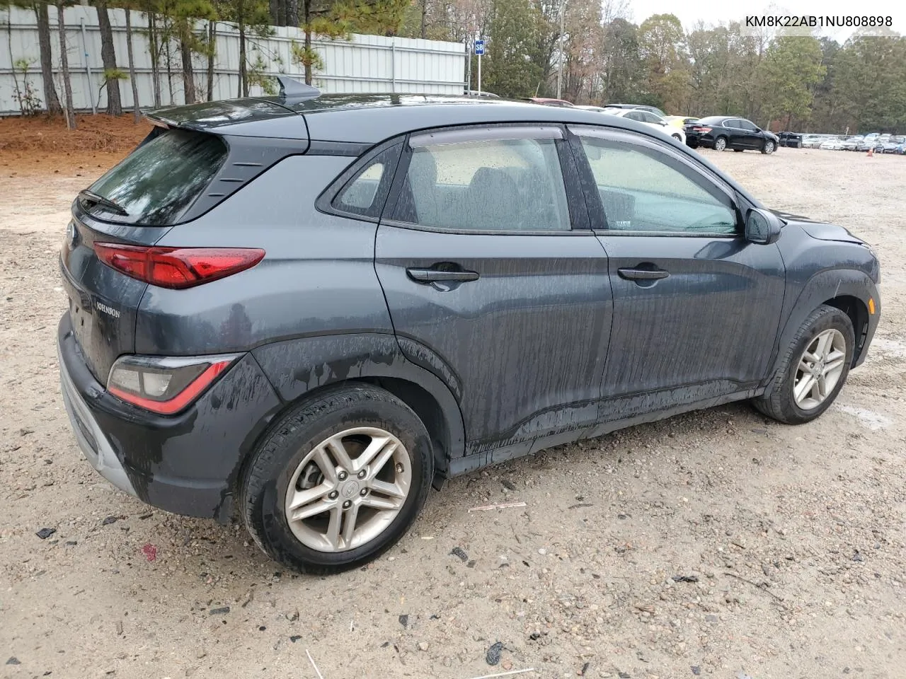 2022 Hyundai Kona Sel VIN: KM8K22AB1NU808898 Lot: 80837914