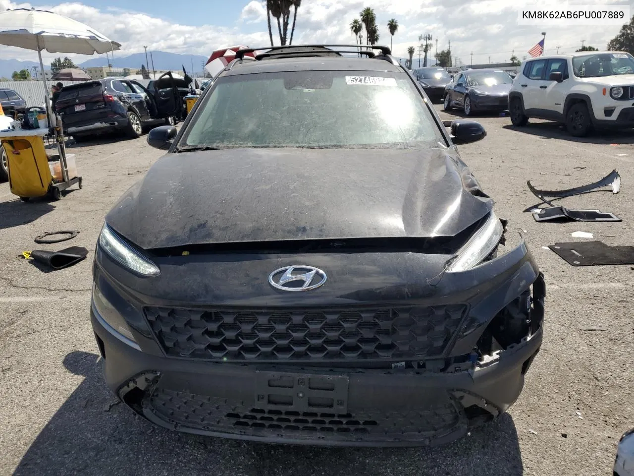 KM8K62AB6PU007889 2023 Hyundai Kona Sel