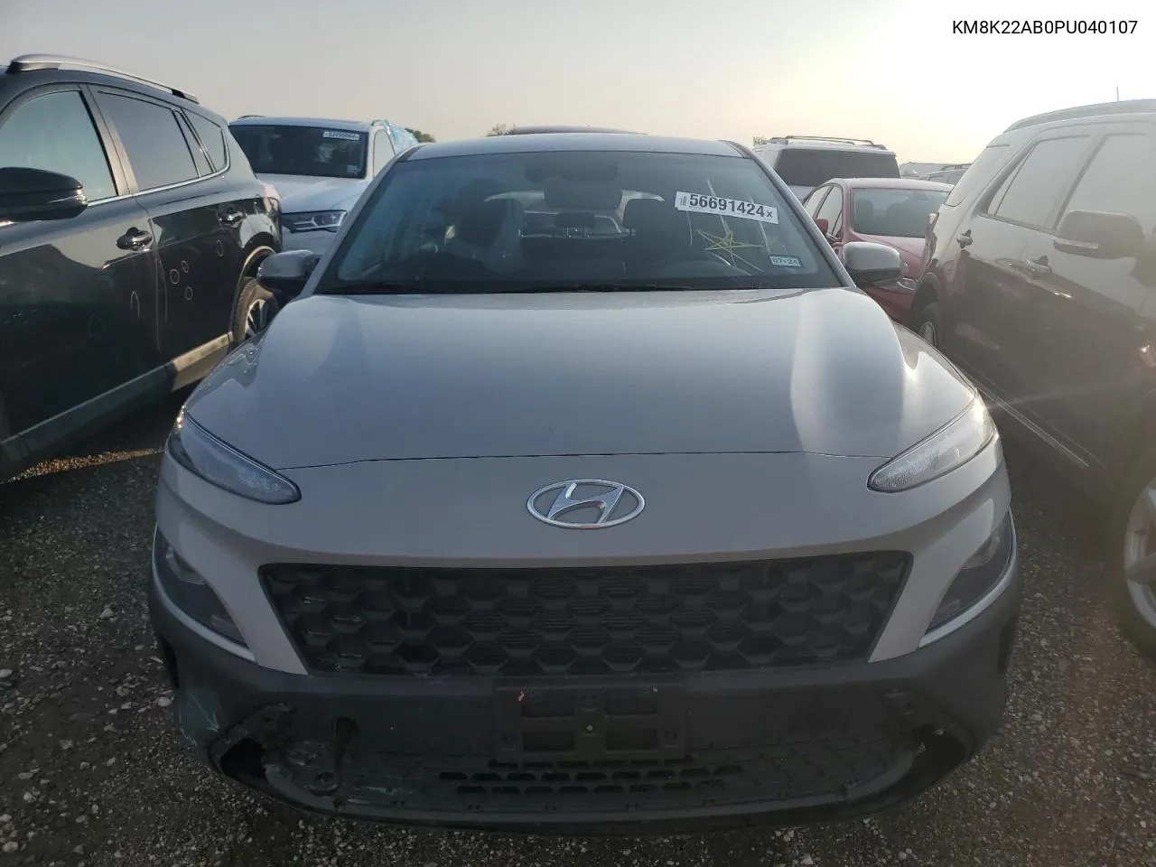 KM8K22AB0PU040107 2023 Hyundai Kona Se