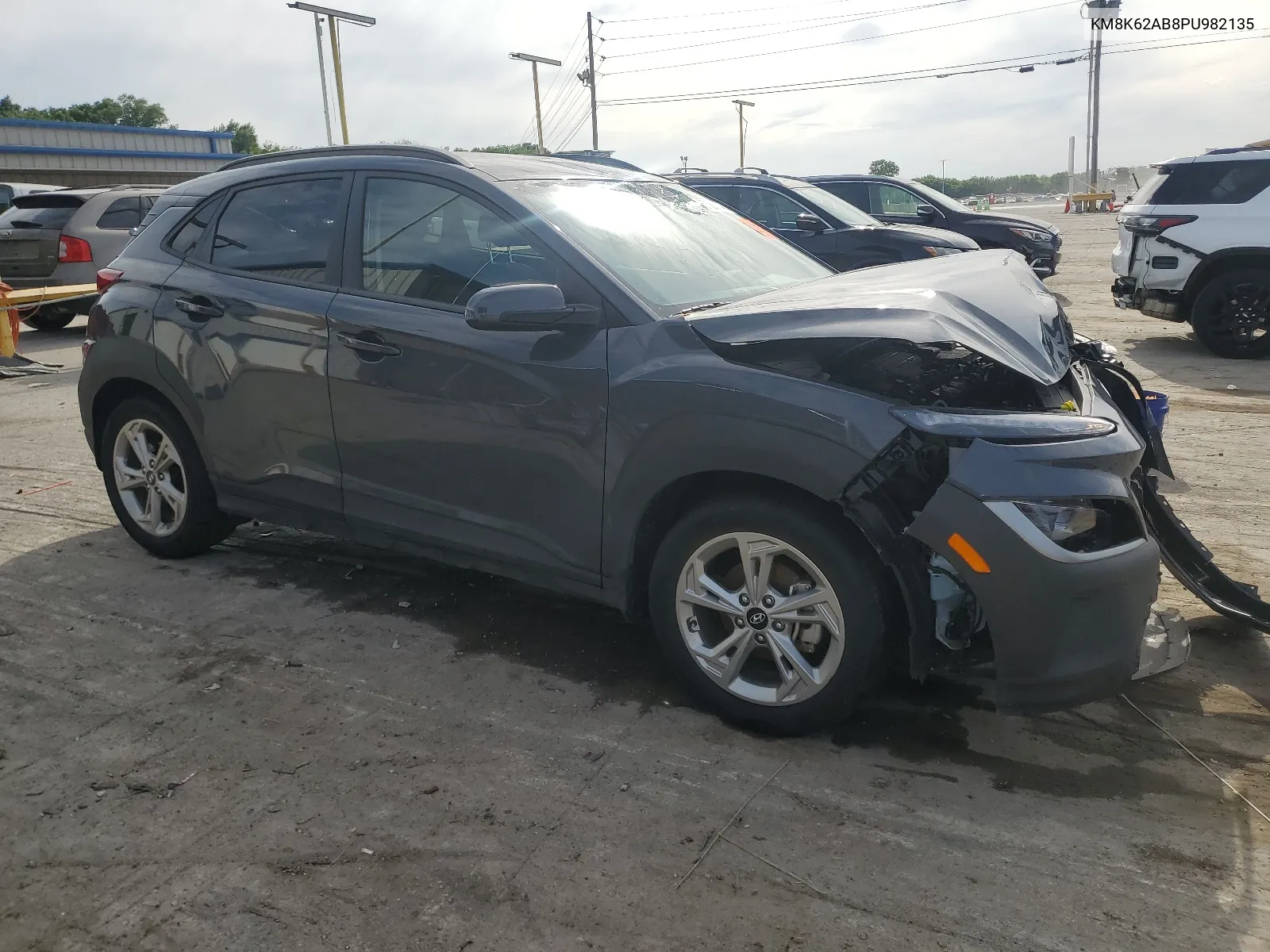 2023 Hyundai Kona Sel VIN: KM8K62AB8PU982135 Lot: 57385744