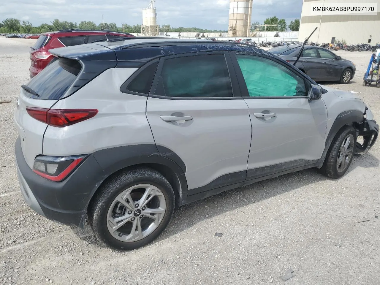 2023 Hyundai Kona Sel VIN: KM8K62AB8PU997170 Lot: 59745854