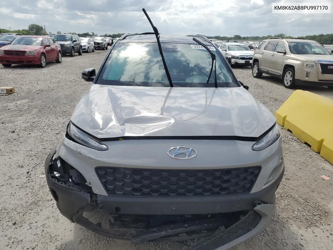 2023 Hyundai Kona Sel VIN: KM8K62AB8PU997170 Lot: 59745854