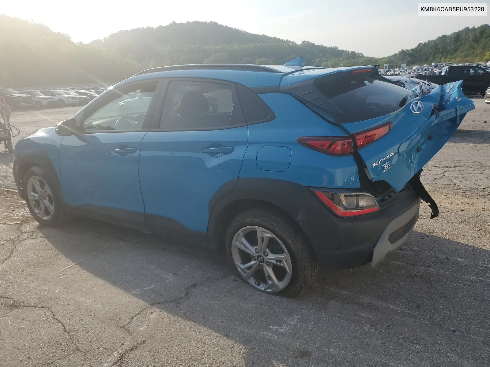 2023 Hyundai Kona Sel VIN: KM8K6CAB5PU953228 Lot: 63255844