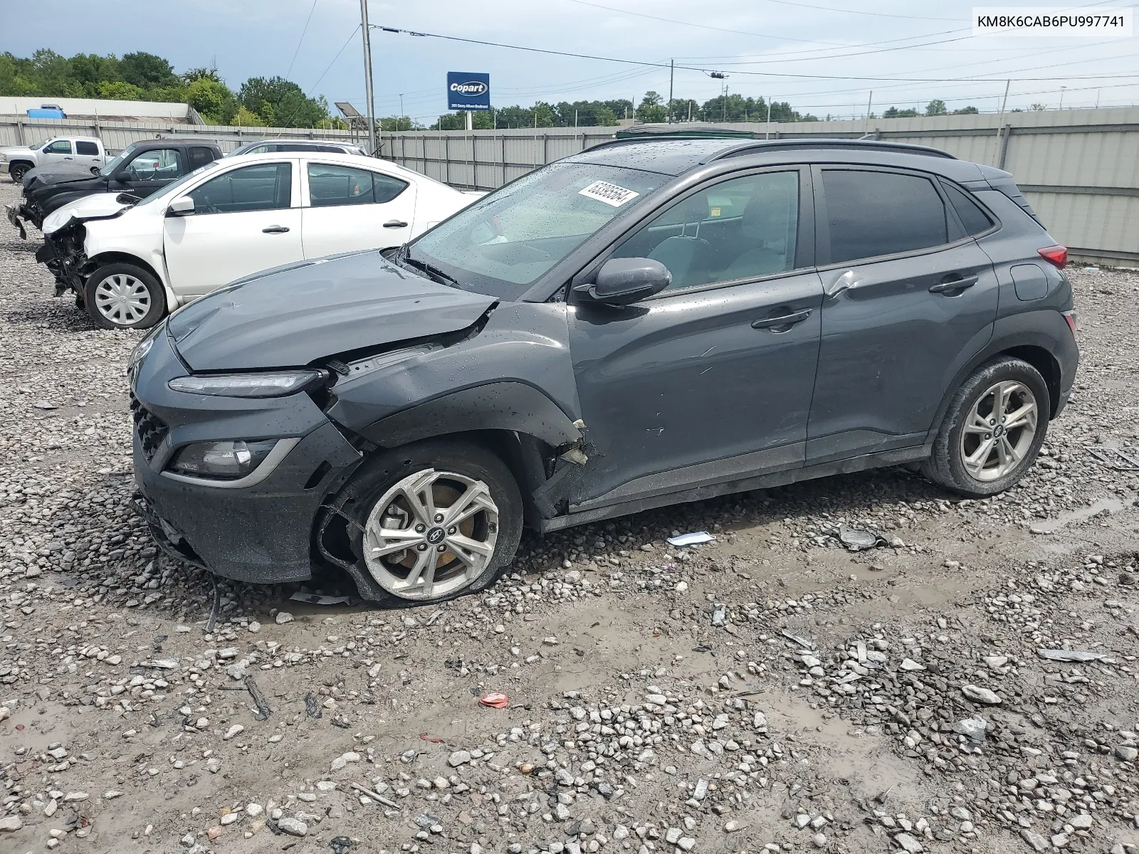 KM8K6CAB6PU997741 2023 Hyundai Kona Sel