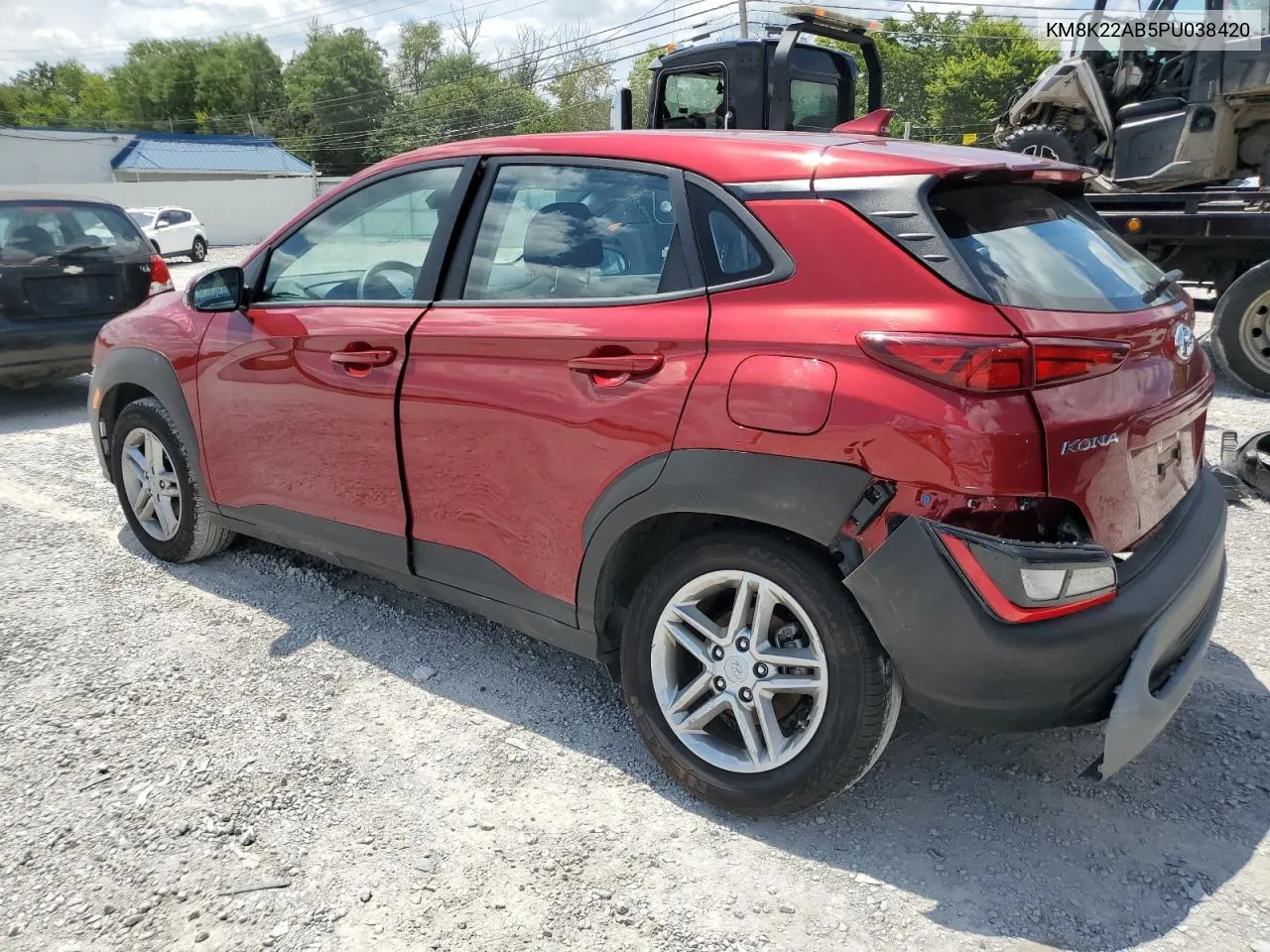 2023 Hyundai Kona Se VIN: KM8K22AB5PU038420 Lot: 63858154