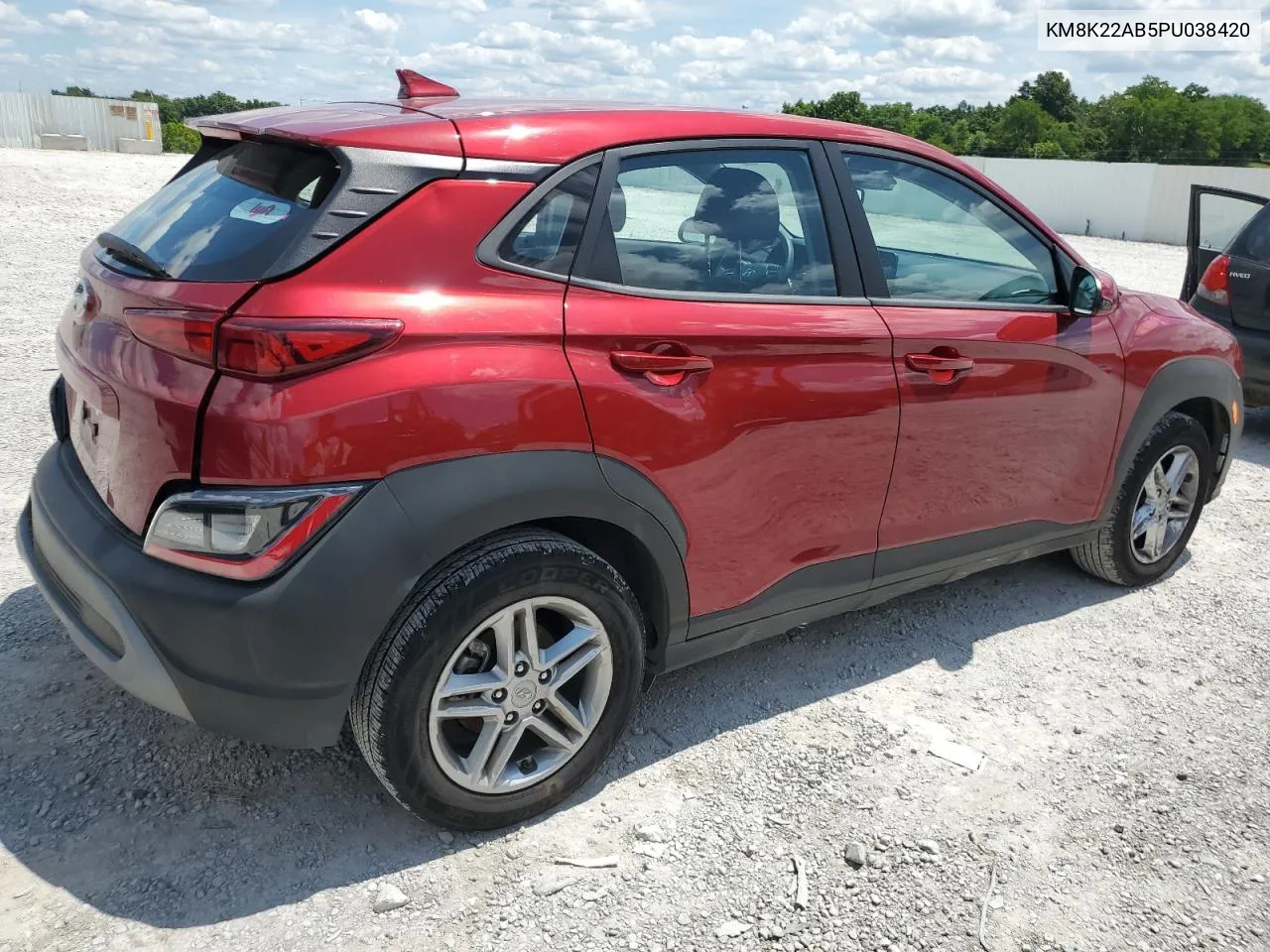 2023 Hyundai Kona Se VIN: KM8K22AB5PU038420 Lot: 63858154