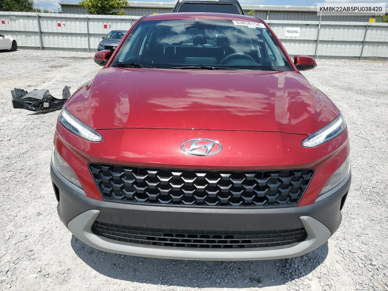 2023 Hyundai Kona Se VIN: KM8K22AB5PU038420 Lot: 63858154