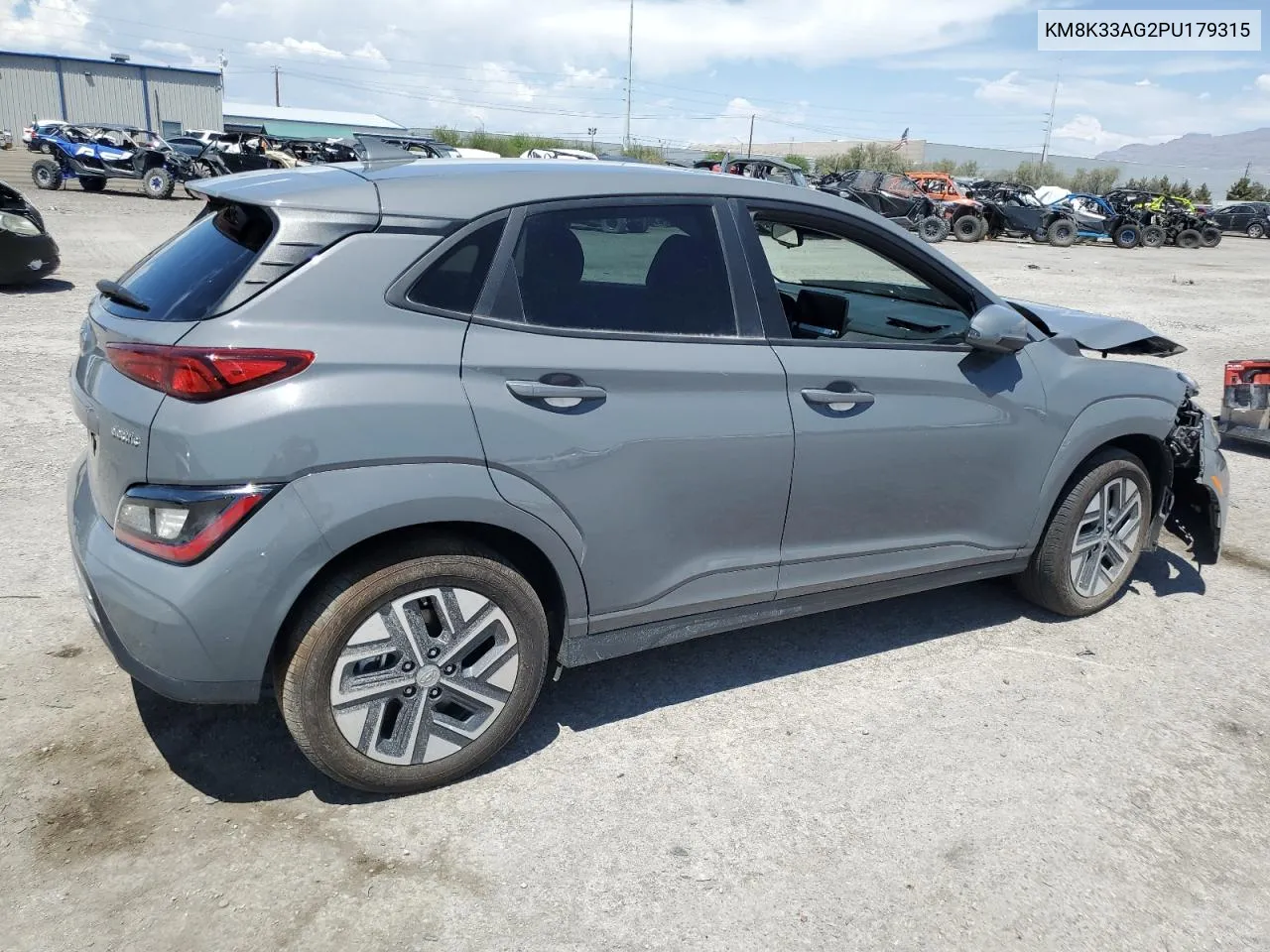 2023 Hyundai Kona Sel VIN: KM8K33AG2PU179315 Lot: 64181844