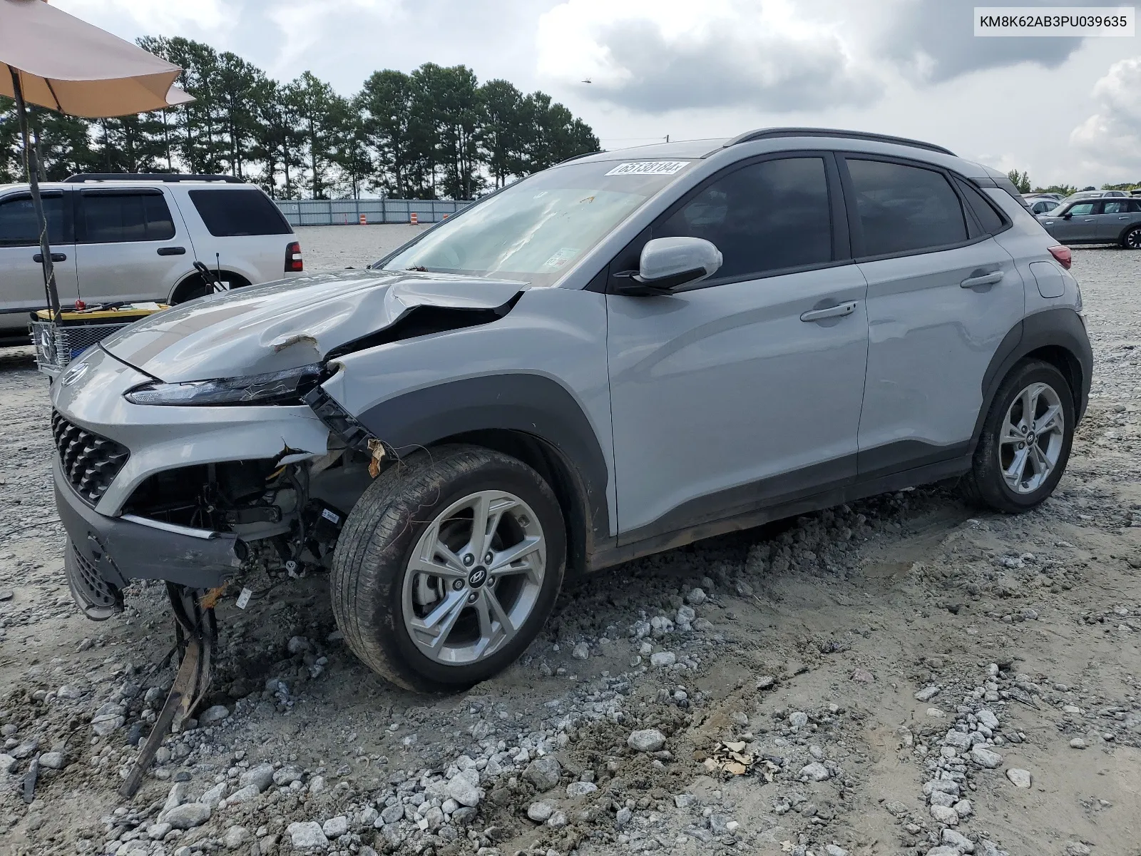 KM8K62AB3PU039635 2023 Hyundai Kona Sel