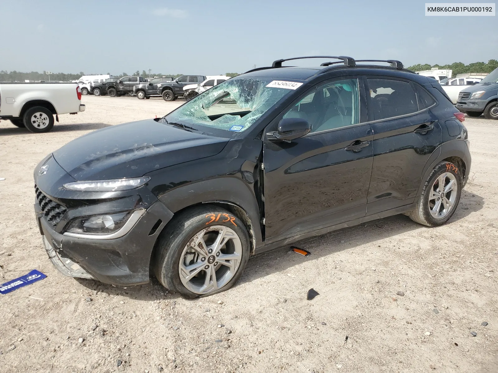 KM8K6CAB1PU000192 2023 Hyundai Kona Sel