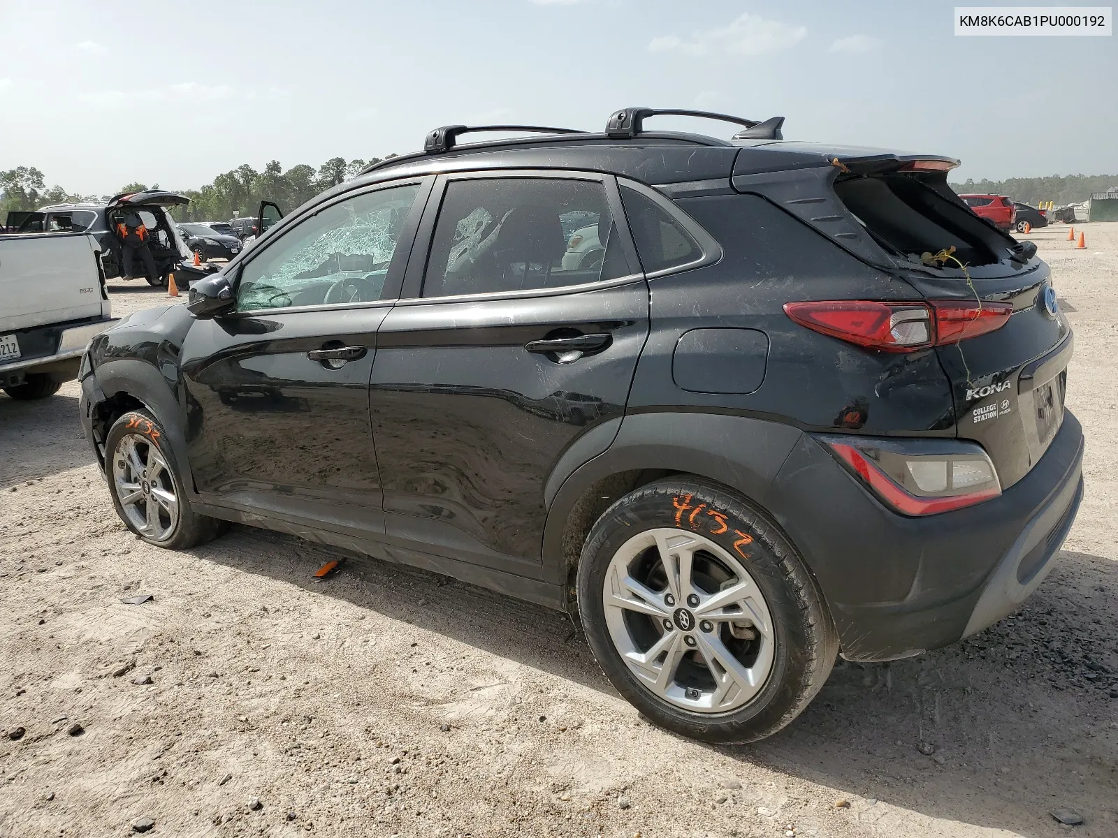 KM8K6CAB1PU000192 2023 Hyundai Kona Sel