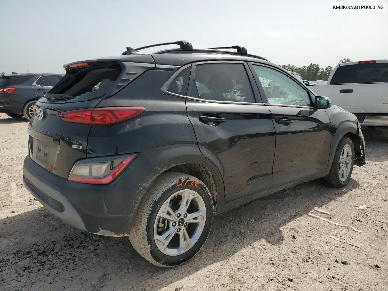 KM8K6CAB1PU000192 2023 Hyundai Kona Sel