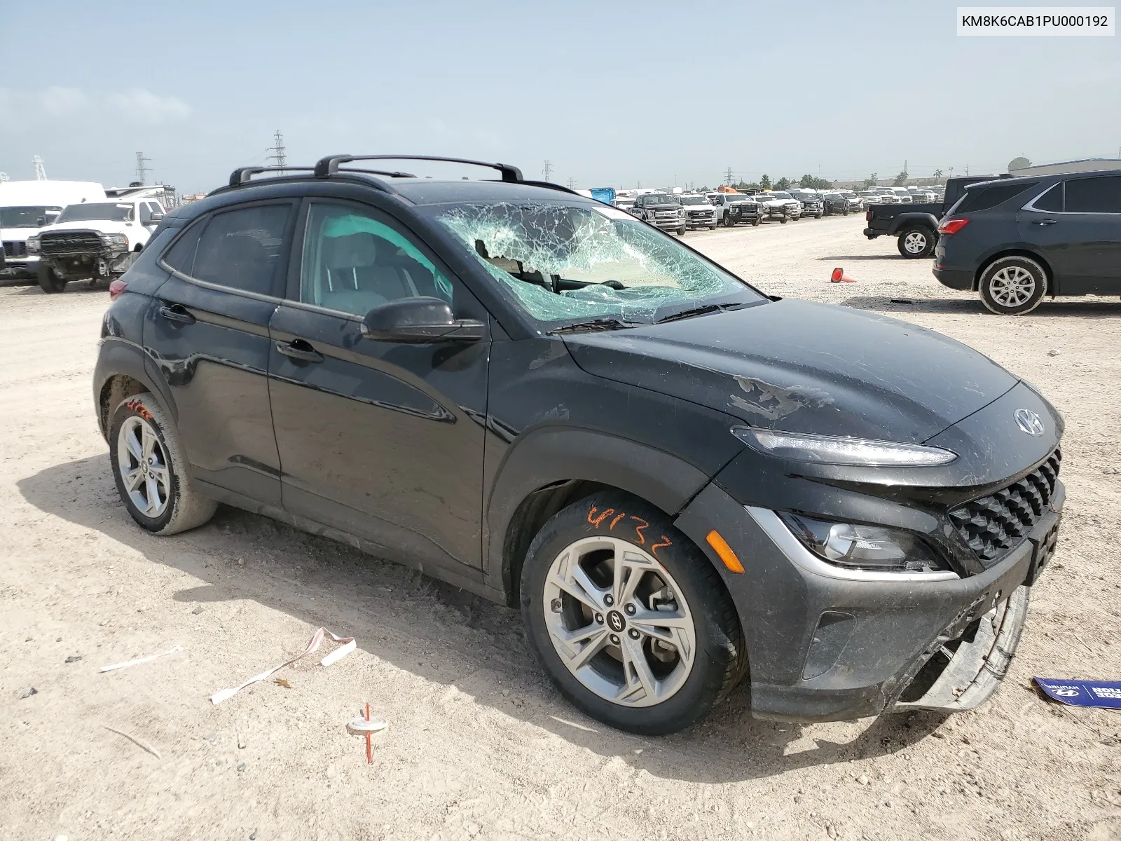 2023 Hyundai Kona Sel VIN: KM8K6CAB1PU000192 Lot: 65496034