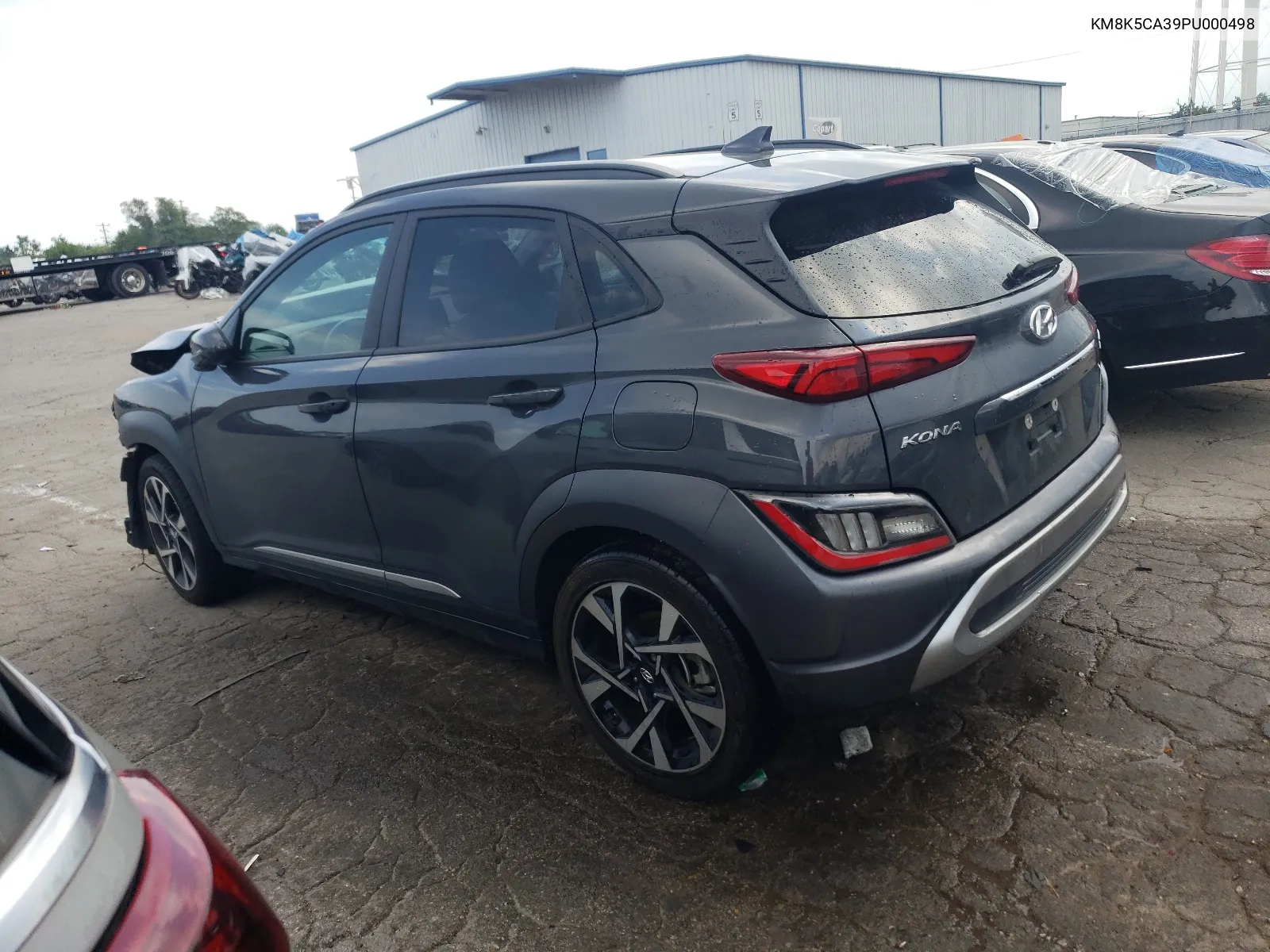 2023 Hyundai Kona Limited VIN: KM8K5CA39PU000498 Lot: 65556644