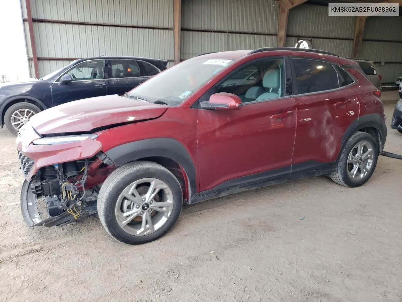 2023 Hyundai Kona Sel VIN: KM8K62AB2PU038962 Lot: 65591764