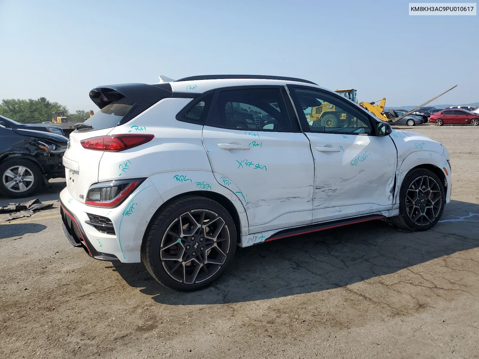 2023 Hyundai Kona N Base VIN: KM8KH3AC9PU010617 Lot: 65646514