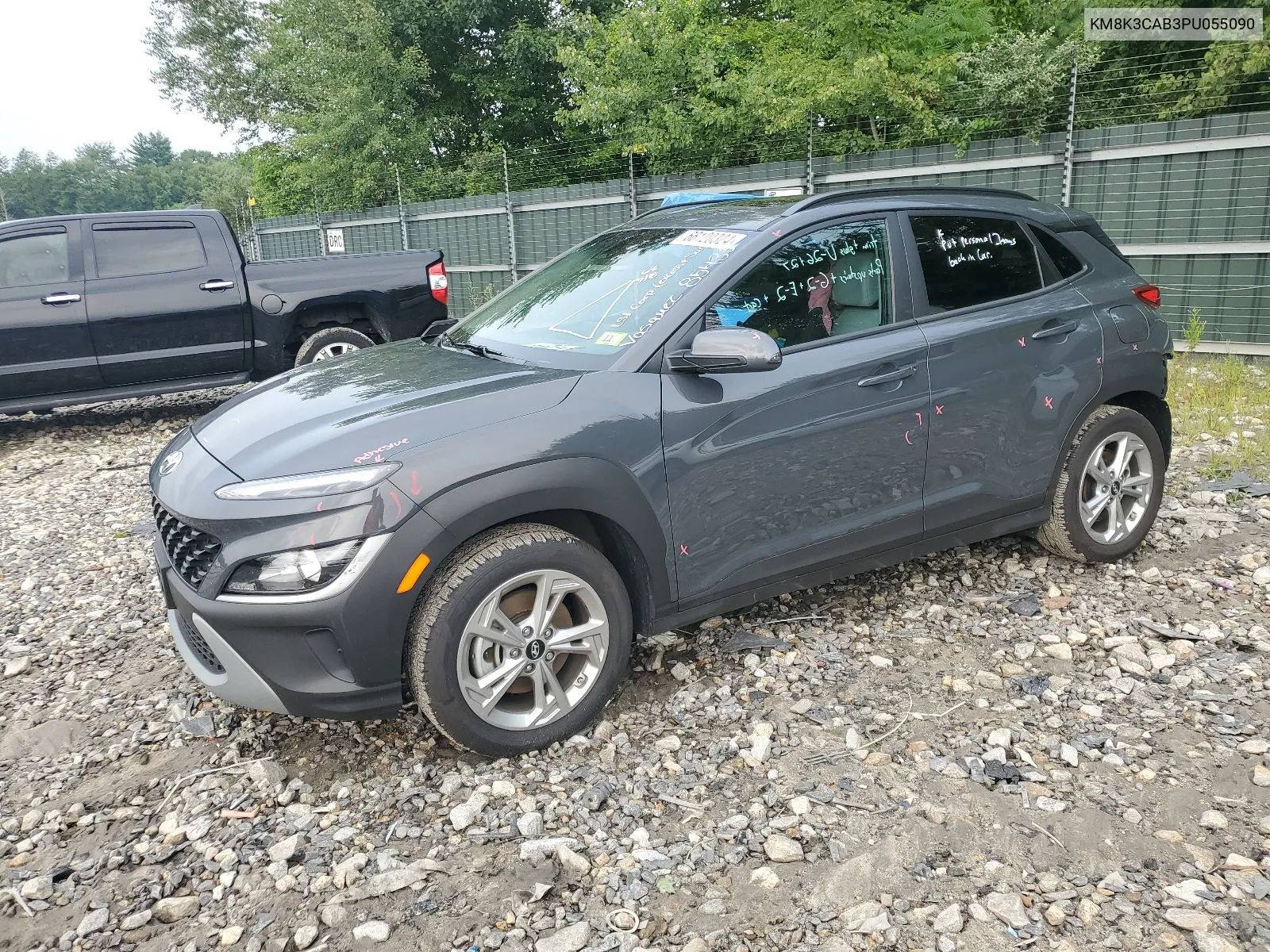 2023 Hyundai Kona Sel VIN: KM8K3CAB3PU055090 Lot: 66120324