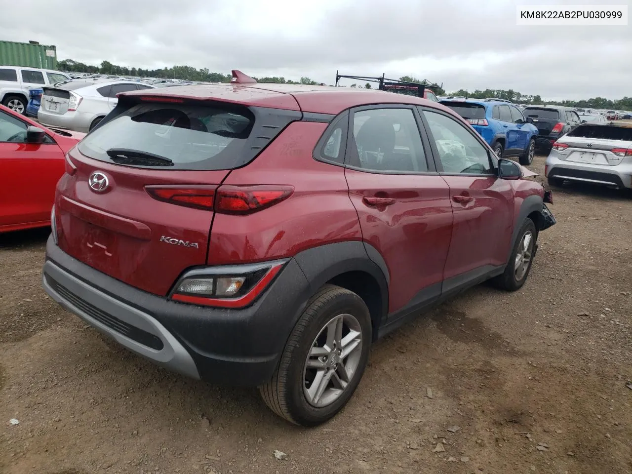 2023 Hyundai Kona Se VIN: KM8K22AB2PU030999 Lot: 66133774