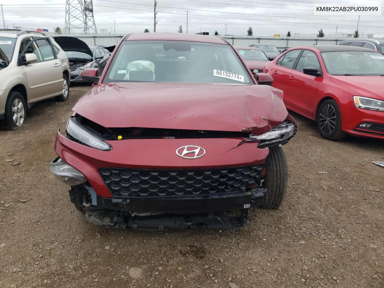 KM8K22AB2PU030999 2023 Hyundai Kona Se