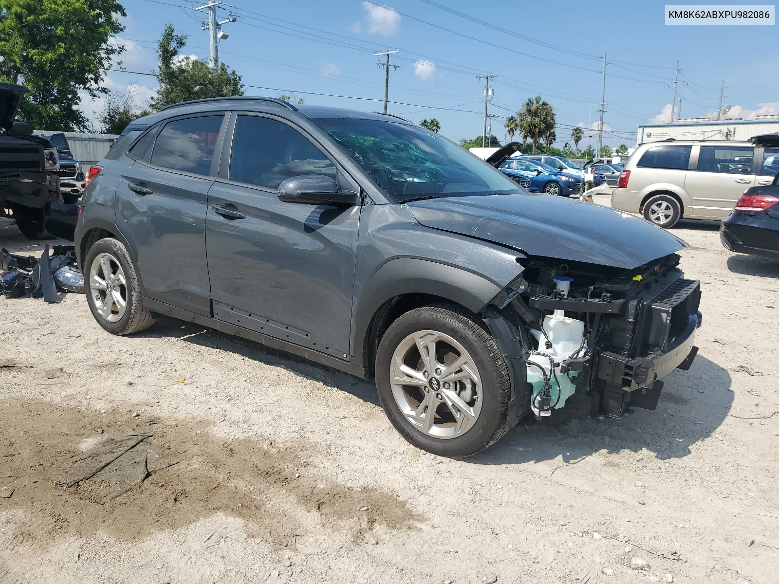 KM8K62ABXPU982086 2023 Hyundai Kona Sel