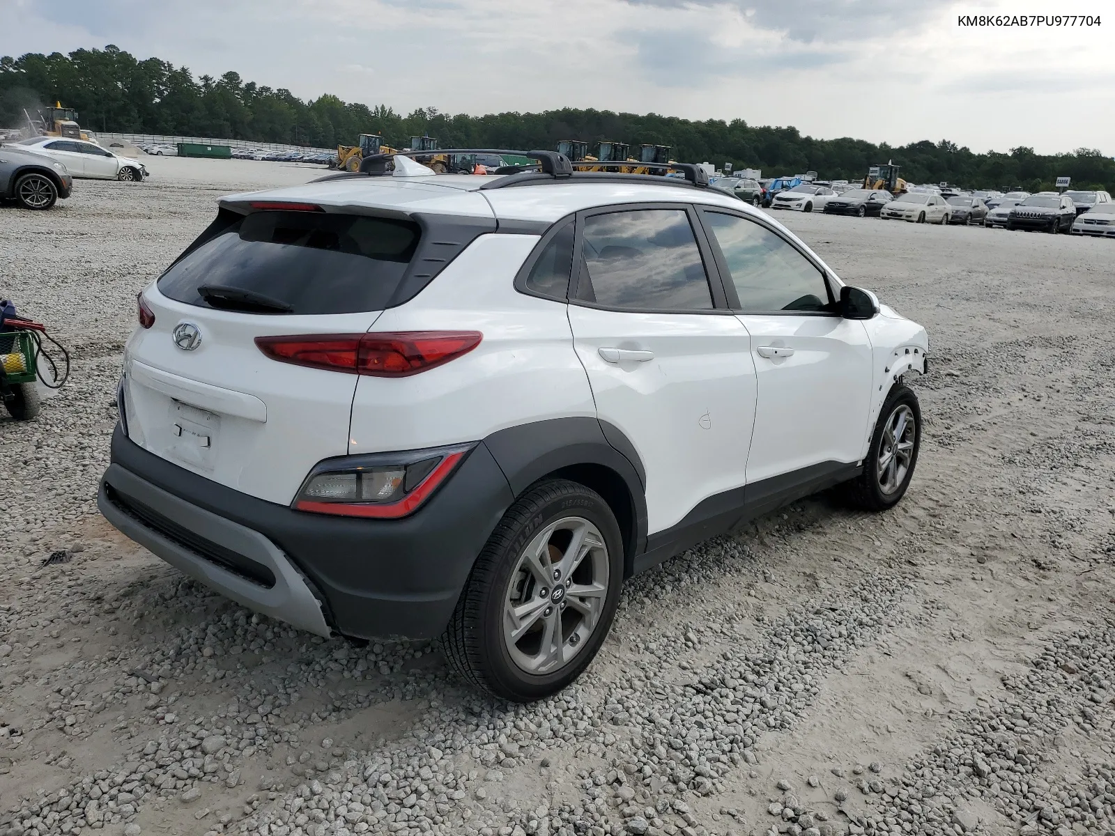 2023 Hyundai Kona Sel VIN: KM8K62AB7PU977704 Lot: 67752404