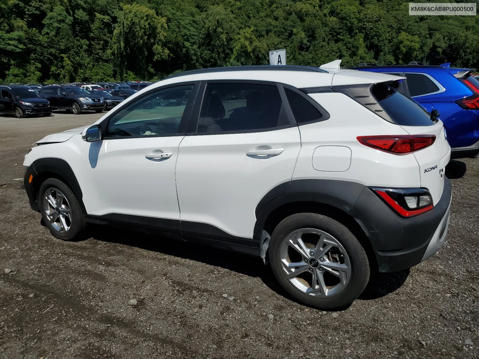 2023 Hyundai Kona Sel VIN: KM8K6CAB8PU000500 Lot: 68302674