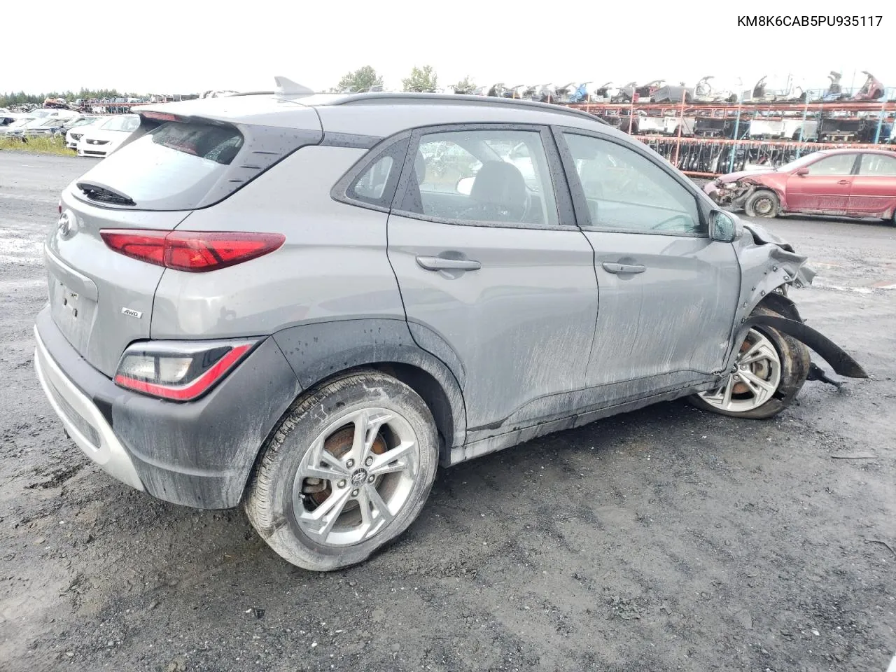 2023 Hyundai Kona Sel VIN: KM8K6CAB5PU935117 Lot: 68349814