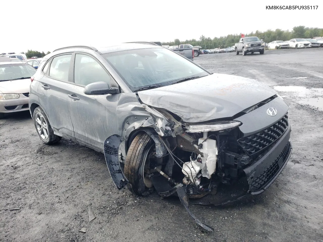 KM8K6CAB5PU935117 2023 Hyundai Kona Sel