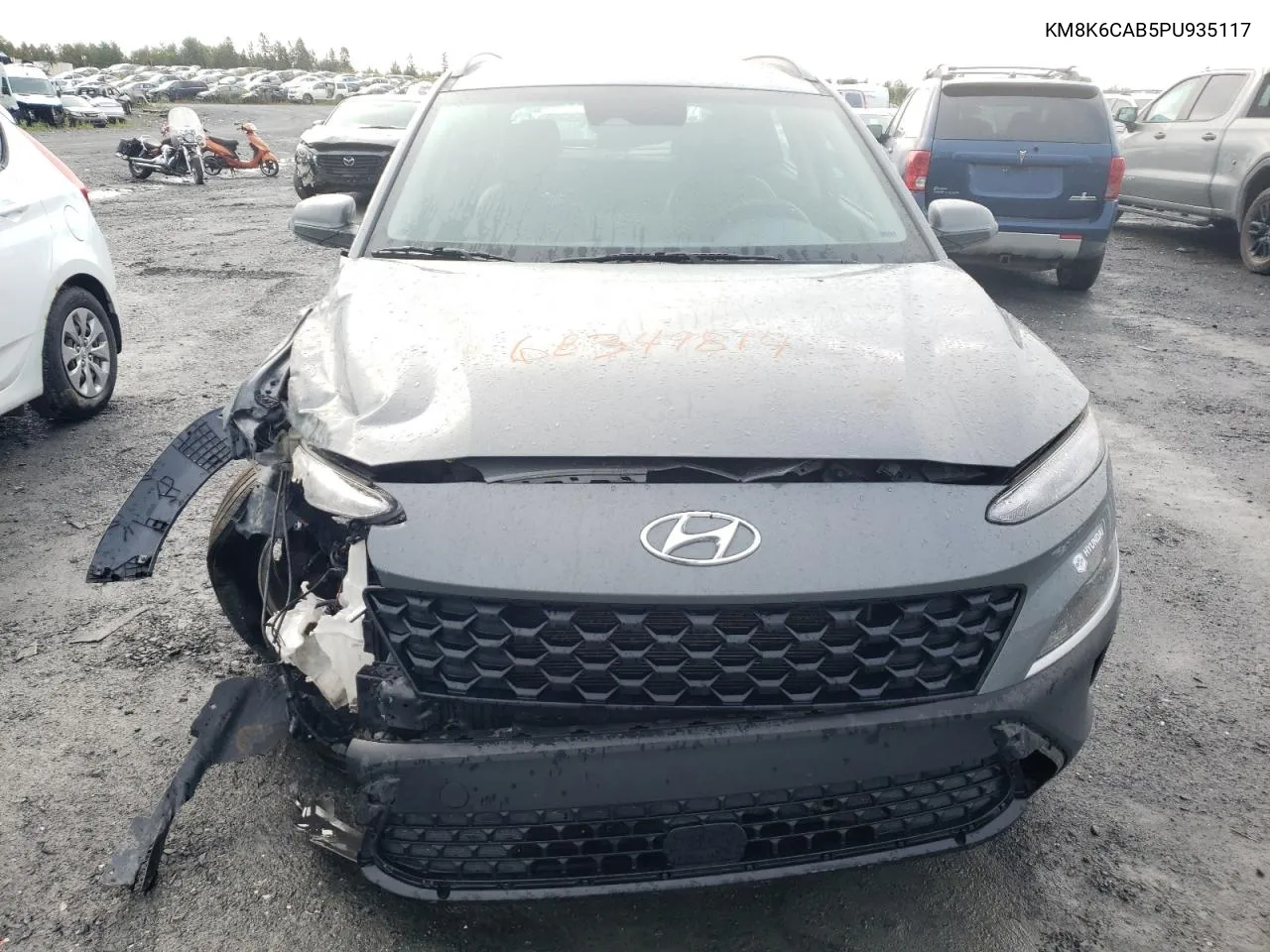 KM8K6CAB5PU935117 2023 Hyundai Kona Sel