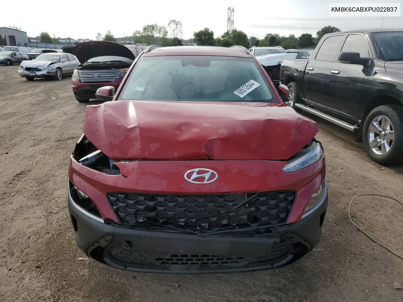 KM8K6CABXPU022837 2023 Hyundai Kona Sel