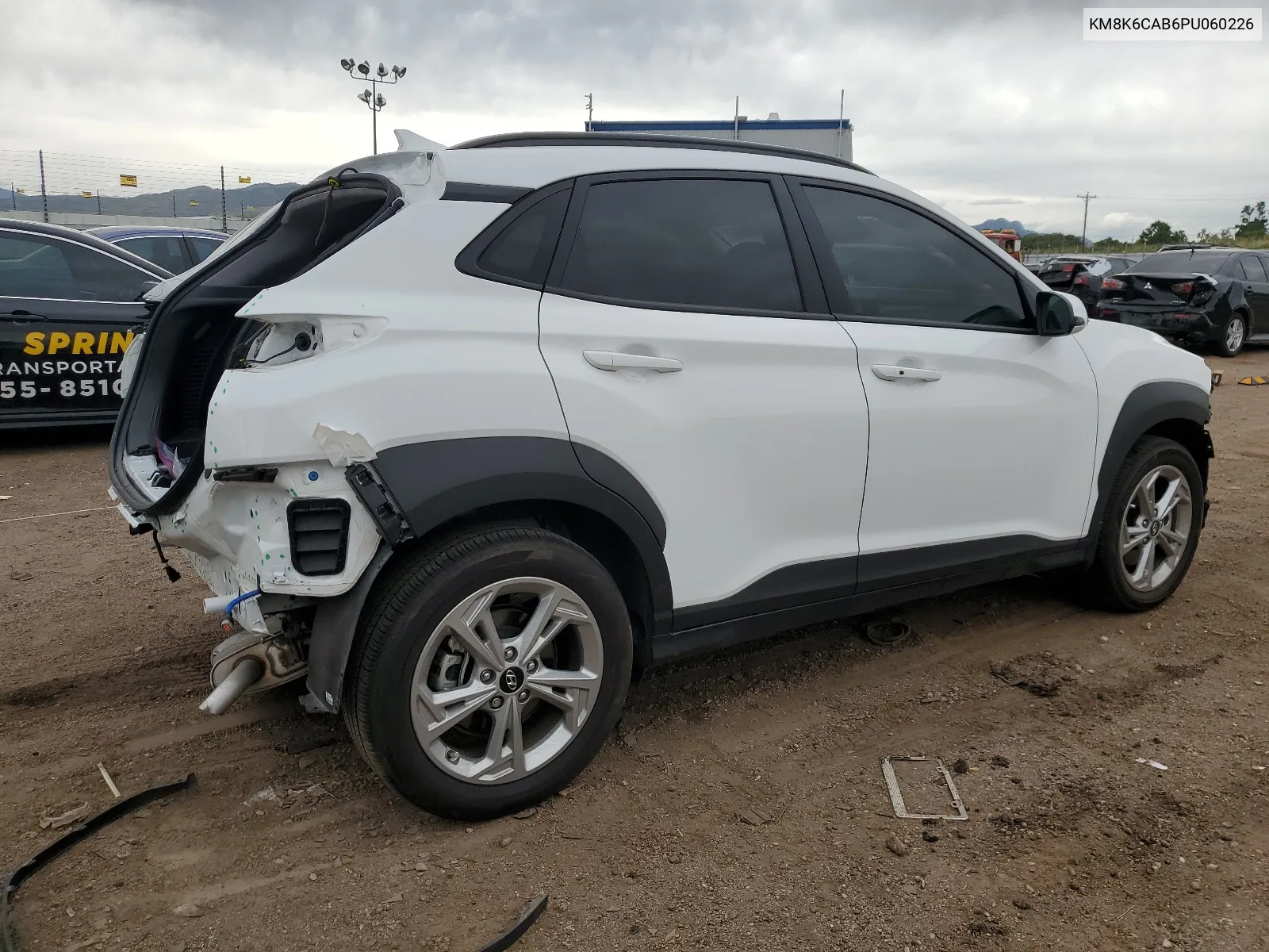 2023 Hyundai Kona Sel VIN: KM8K6CAB6PU060226 Lot: 68914894