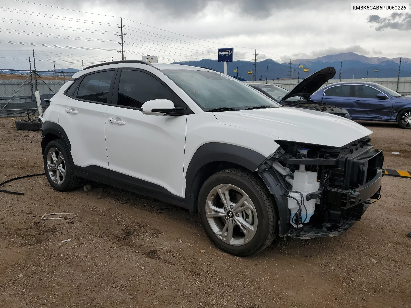 KM8K6CAB6PU060226 2023 Hyundai Kona Sel