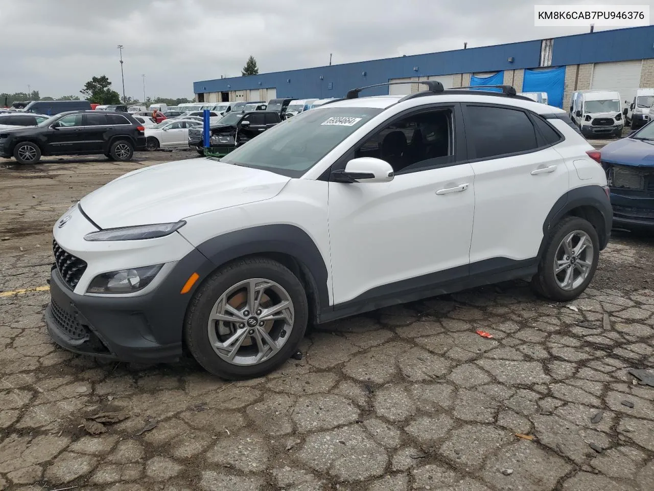 2023 Hyundai Kona Sel VIN: KM8K6CAB7PU946376 Lot: 69384664